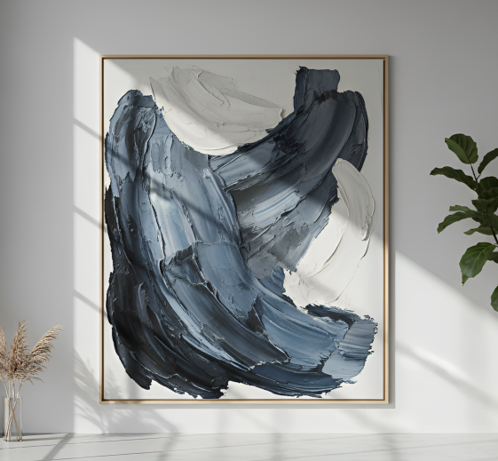 3D Texture Art – Sculpted Dimension | 16×12 inches - Image 2