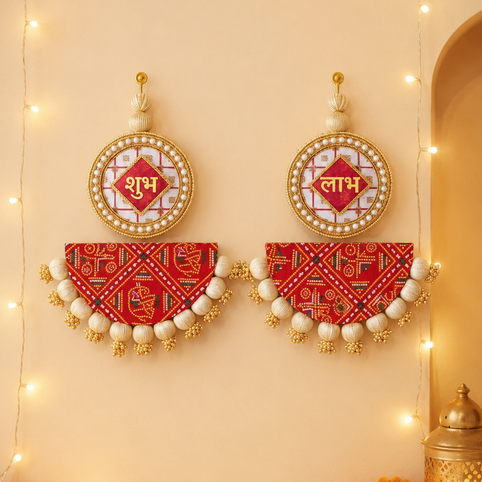 Subh-labh-two-piece-long-hanging